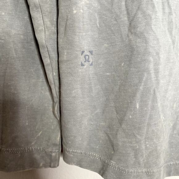 LULULEMON 5 Year Basic Long Sleeve Mineral Washed Light Cast Shirt Medium - Picture 6 of 7